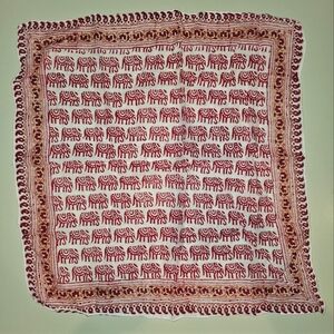 Indian Square Printed Scarf